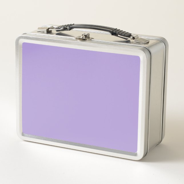 Lunch Box Couleur claire pastel violet (Devant)