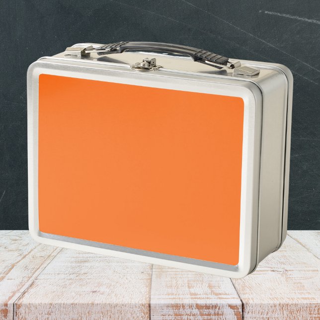 Lunch Box Couleur solide de tigre orange (Créateur téléchargé)