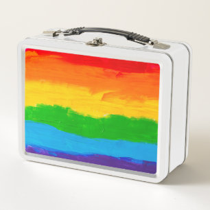 Lunch Box Couleurs arc-en-ciel gay lesbienne LGBT
