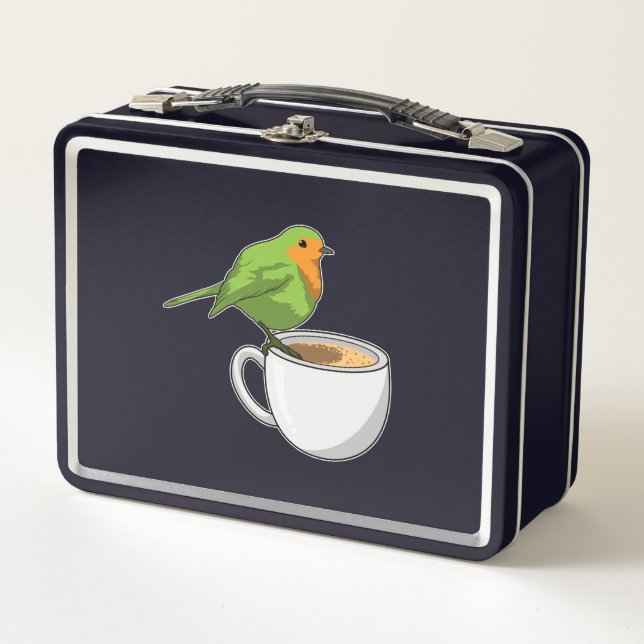 Lunch Box Coupe Bird Coffee (Devant)