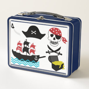 Lunch Box Crâne frais de pirate