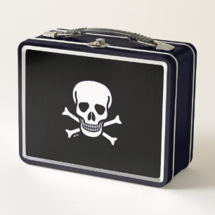 Lunch Box Crâne n Bones noir lunbox