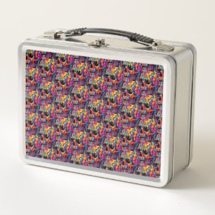 Lunch Box Crâne psychédélique dynamique