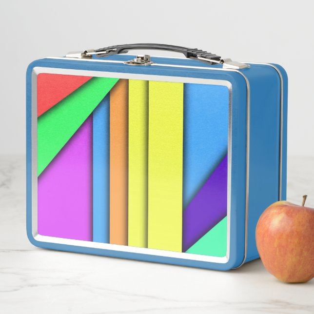 Lunch Box Crayon Rainbow (En situation)
