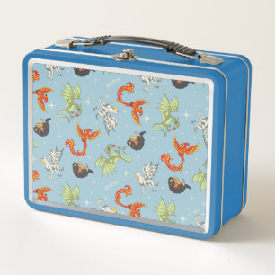 Lunch Box Créatures Magiques Motif Vintage
