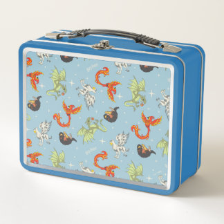 Lunch Box Créatures Magiques Motif Vintage