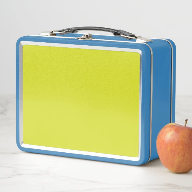 Lunch Box Créer un Arrière - plan Jaune d'appel visuel remar (En situation)