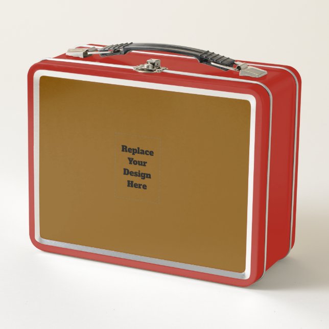 Lunch Box Créez Votre Propre Brun (Devant)