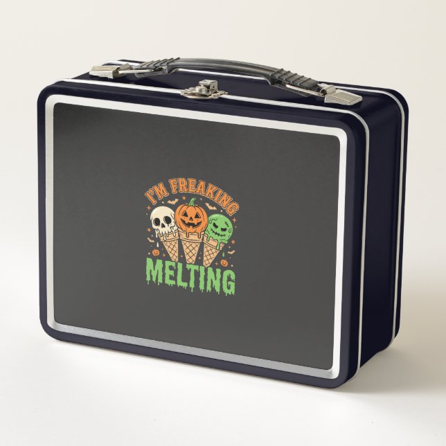 Lunch Box Crème Glacée Fondante Halloween (Devant)