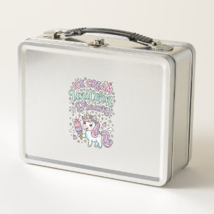 Lunch Box Crème Glacée Licorne Rêve de Licorne Produit Paste