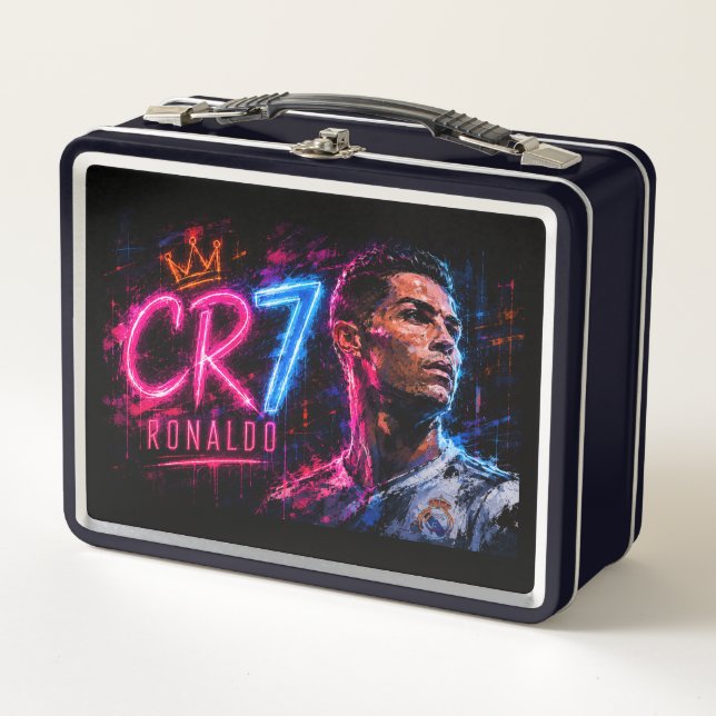 Lunch Box Cristiano Ronaldo CR7 Art (Devant)