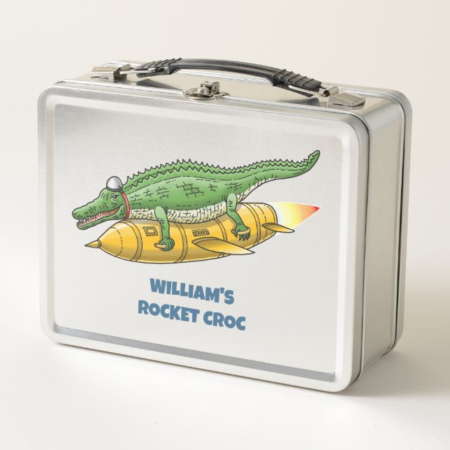 Lunch Box Croc Fusée (Devant)