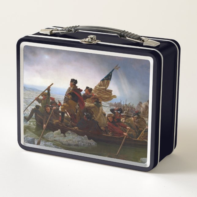 Lunch Box Crossing Delaware 1776 : Général George Washington (Devant)