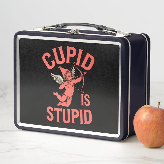 Lunch Box Cupid est stupide drôle de la Saint-Valentin (En situation)