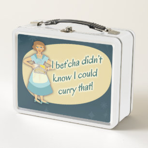Lunch Box Curry : Vibe Vintage de la ménagère narky