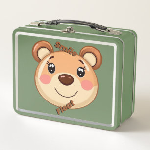 Lunch Box Cute Bear Smile
