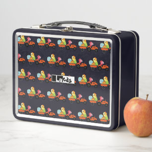 Lunch Box Cute dinosaure tracteur Camion École enfants garço