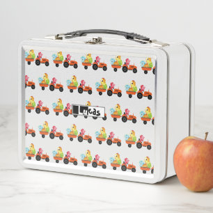 Lunch Box Cute dinosaure tracteur Camion École enfants garço