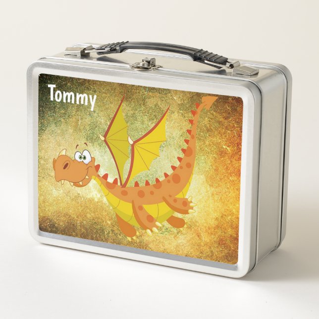 Lunch Box Cute Dragon (Devant)