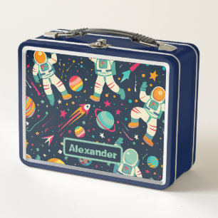 Lunch Box Cute Enfants Astronaut Personnalisé