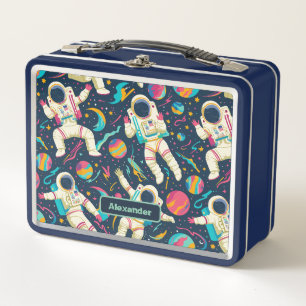 Lunch Box Cute Enfants Astronaut Personnalisé