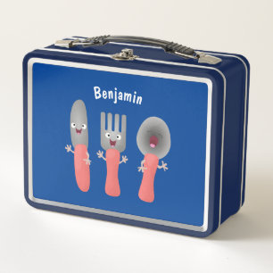 Lunch Box Cute fourche couteau et cuillère dessin de couvert