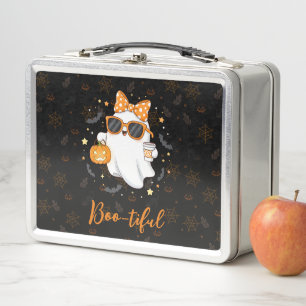 Lunch Box Cute Halloween Ghost Citrouille épice personnalisé