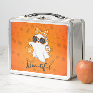 Lunch Box Cute Halloween Ghost Citrouille épice personnalisé