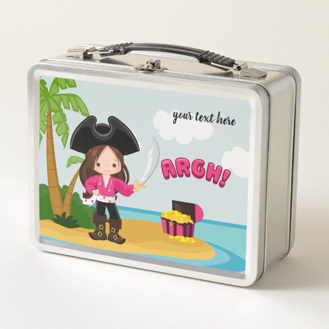 Lunch Box Cute Pirate (Devant)