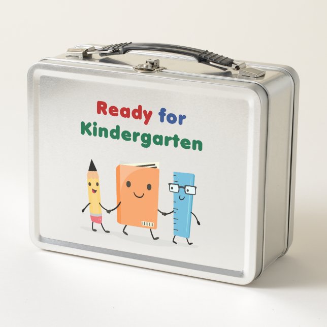 Lunch Box Cute Ready for Kindergarten School Book (Devant)