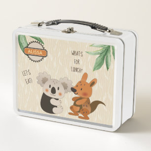 Lunch Box Cute Talking Koala et Kangaroo ID457