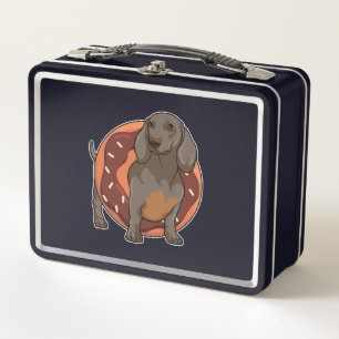 Lunch Box Dachshund avec Donut