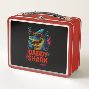 Lunch Box Daddy Shark Fêtes des pères cadeaux