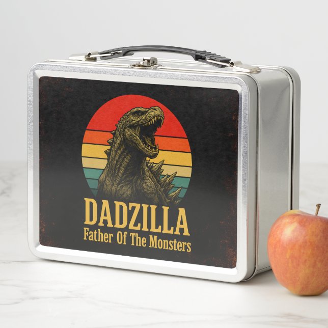 Lunch Box Dadzilla Père De La Fête des pères Des Monstres (En situation)