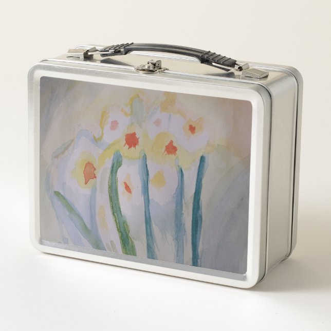 Lunch Box Daffodiles Abstraits (Devant)