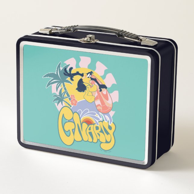 Lunch Box DAFFY DUCK™ Surf - Gnarly (Devant)