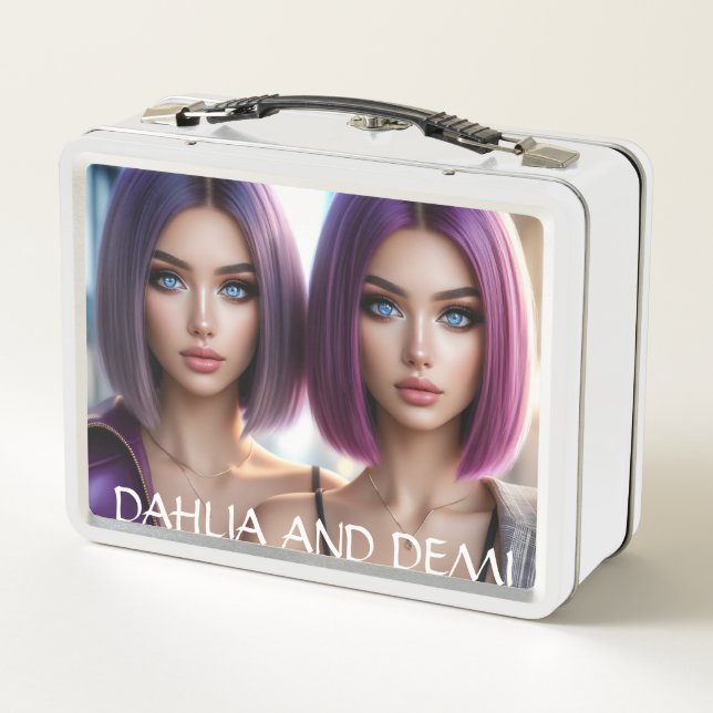 Lunch Box Dahlia et Demi (Dos)