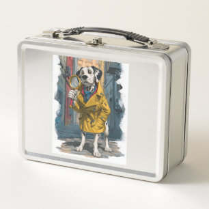 Lunch Box Dalmatien détective - Chien résolveur de crimes