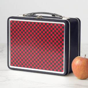 Lunch Box Damas noirs coccinelle rouge couleurs coléoptère