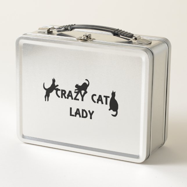 Lunch Box Dame du Crazy Cat (Devant)