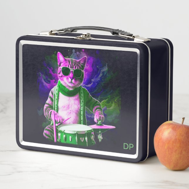 Lunch Box Damian- 2 Hip Cat DRUMMER AP91   (En situation)
