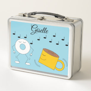 Lunch Box Dancing Powered Donut & Coffee Mug :