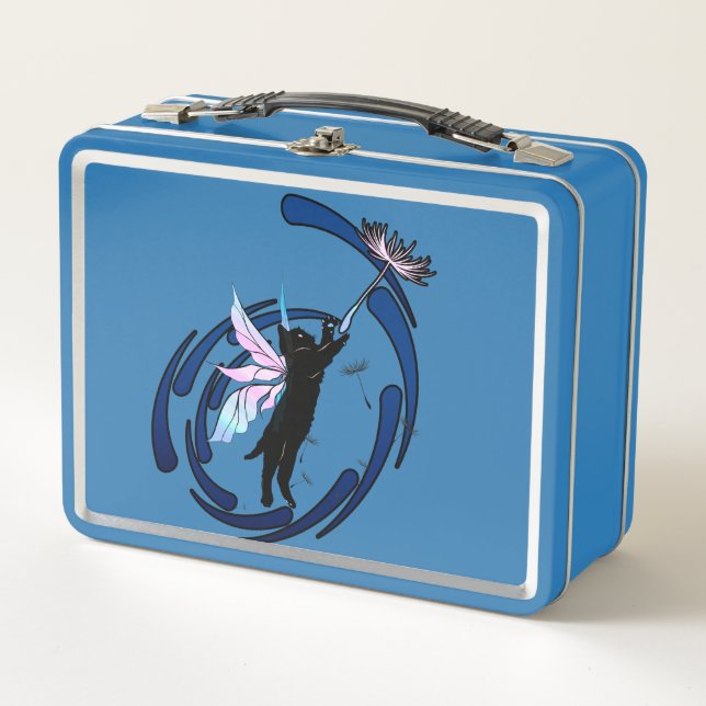 Lunch Box Dandelion de chat cosmique (Devant)