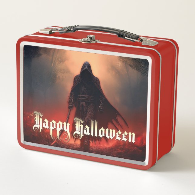 Lunch Box Dans l'ombre de la Faucheuse - Halloween (Devant)