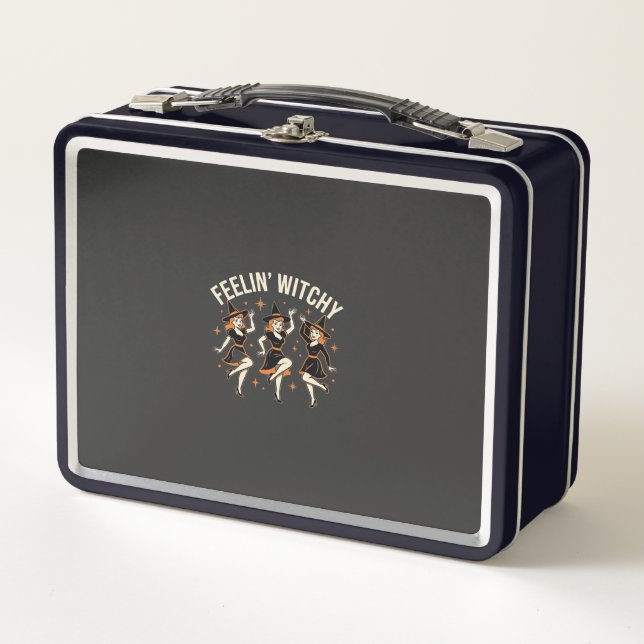 Lunch Box Danse de sorcière Halloween Feelin 'Witchy (Devant)
