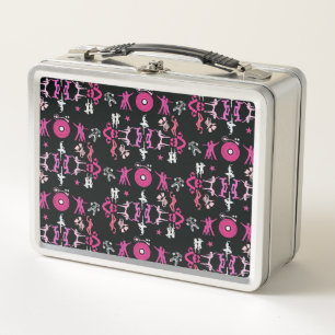 Lunch Box Danseuse rose Motif Décor Maison
