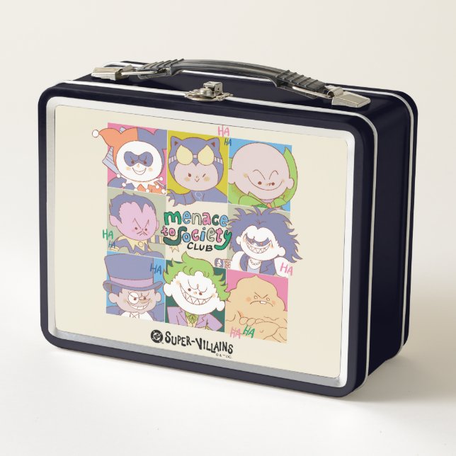 Lunch Box DC Super-Villain Menace To Society Club Graphic (Devant)