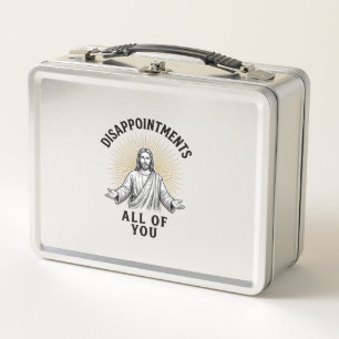 Lunch Box Déceptions Vous Tous Tee-shirt Religieux Vintage