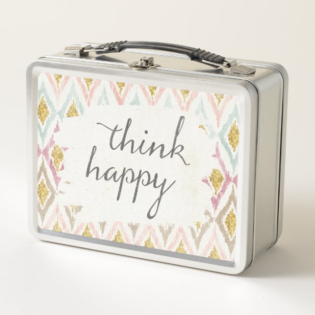 Lunch Box Deco mou V | pensent heureux (Devant)