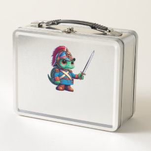 Lunch Box Défenseur de dragon britannique Halloween reptile